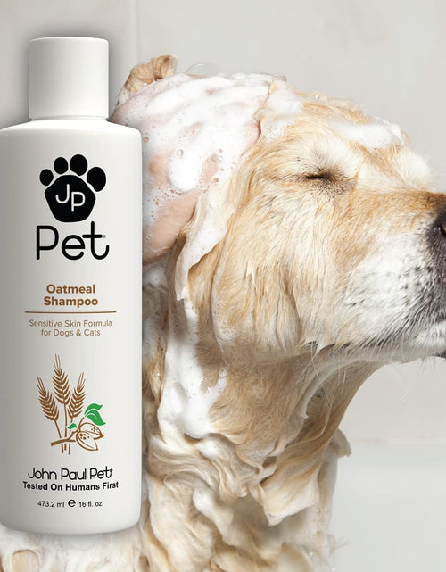 Load image into Gallery viewer, Oatmeal Shampoo - Grooming for Dogs and Cats, Soothe Sensitive Skin Formula with Aloe for Itchy Dryness for Pets, Ph Balanced, Cruelty Free, Paraben Free, Made in USA
