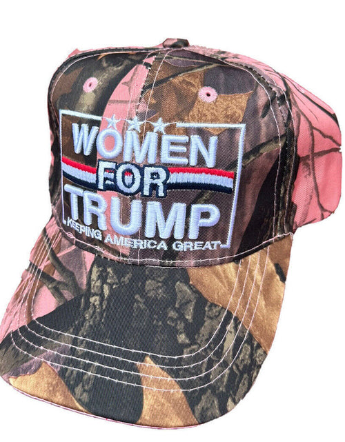 Load image into Gallery viewer, Women for Trump 2024 Cap Hat Keeping America Great Hat MAGA Hat
