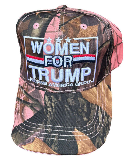 Load image into Gallery viewer, Women for Trump 2024 Cap Hat Keeping America Great Hat MAGA Hat
