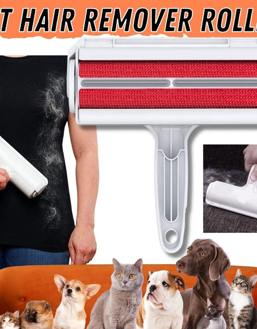 Load image into Gallery viewer, Reusable Pet Hair Lint Remover Dog Cat Hair Roller Cleaning Brush Sofa Clothes
