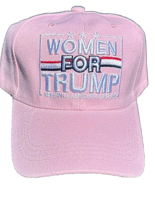 Load image into Gallery viewer, Women for Trump 2024 Cap Hat Keeping America Great Hat MAGA Hat
